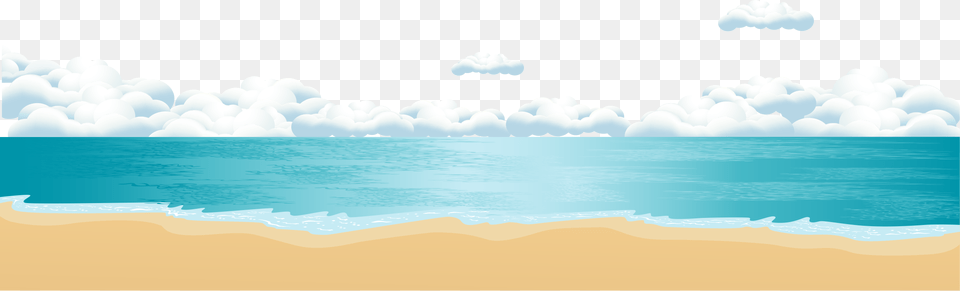 Transparent Collection Of Free Flat Design Download Sea, Outdoors, Cloud, Water, Sky Png Image