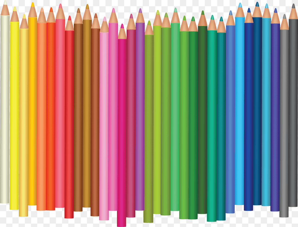 Colored Pencils, Pencil Free Transparent Png