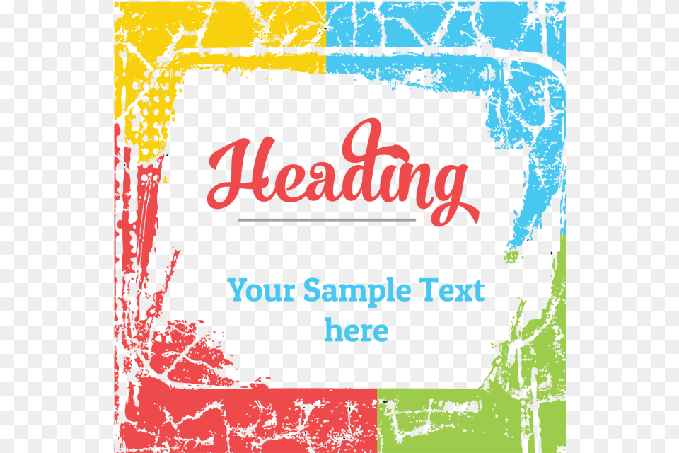 Transparent Colorful Border Clipart Vector Colorful Frames And Borders, Advertisement, Poster, Text Png Image