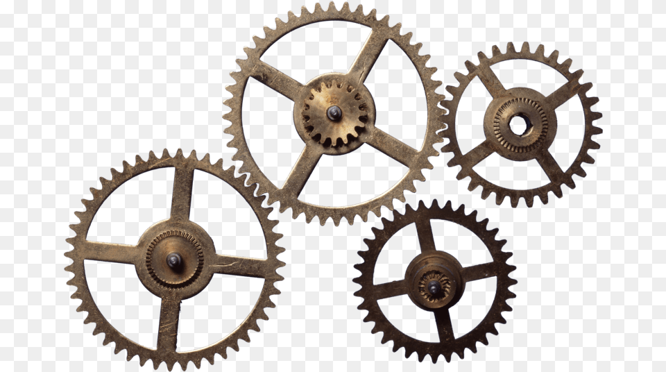 Transparent Colorful Gears Clipart Enfield, Machine, Wheel, Bronze, Gear Free Png