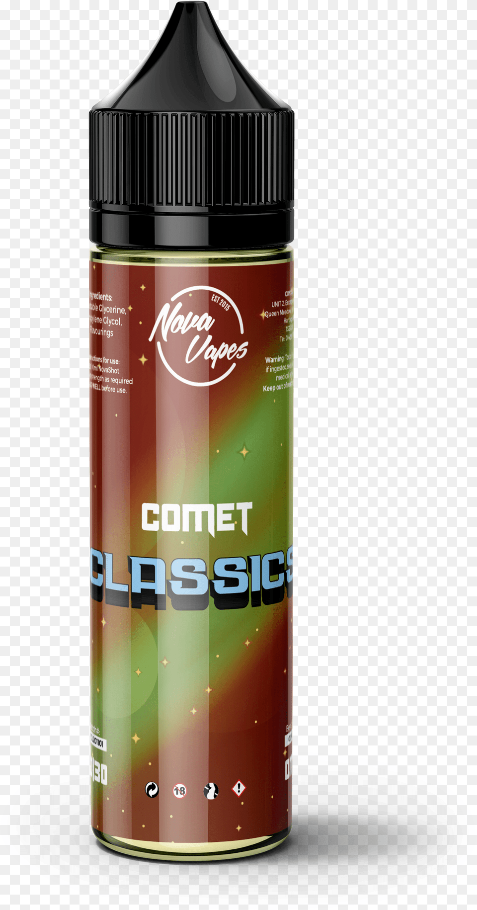 Transparent Comet Energy Shot, Bottle, Cosmetics, Perfume, Tin Png