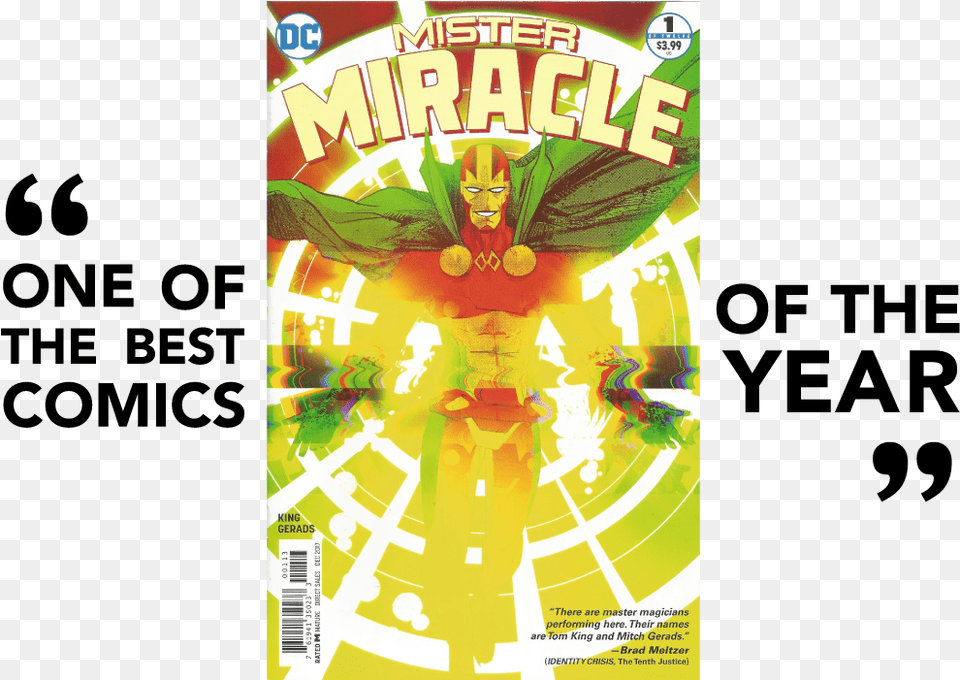 Comic Book Dots Mister Miracle Issue 1 Variant, Advertisement, Poster, Adult, Wedding Free Transparent Png