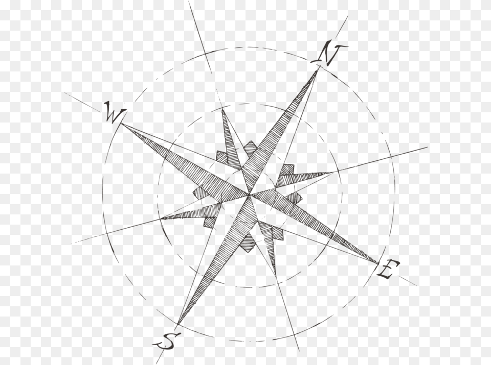 Transparent Compass Old Compass Rose, Machine, Wheel Free Png