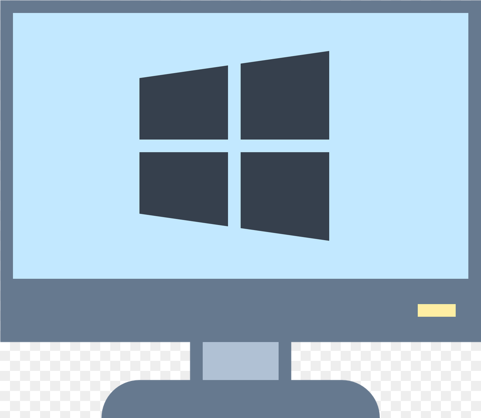 Transparent Computer Monitor Icon Windows Client Icon, Computer Hardware, Electronics, Hardware, Screen Free Png Download