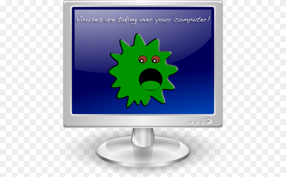 Transparent Computer Virus Lcd Monitor Clipart, Computer Hardware, Electronics, Hardware, Screen Free Png