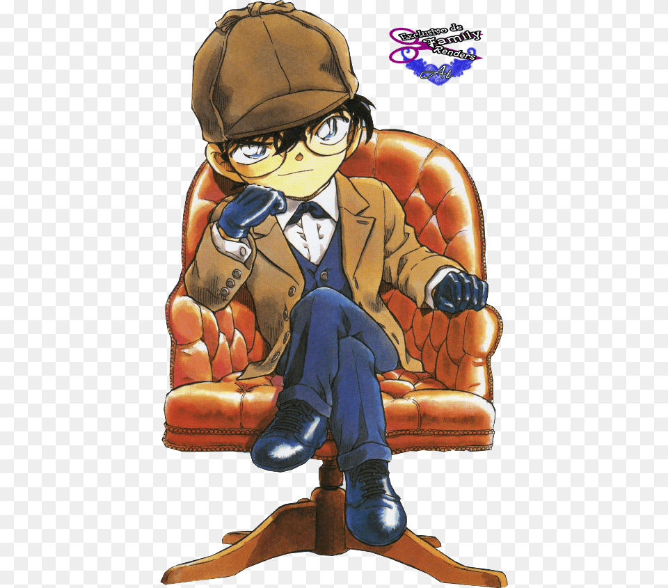 Transparent Conan Conan Edogawa Sherlock Holmes, Book, Comics, Publication, Baby Png