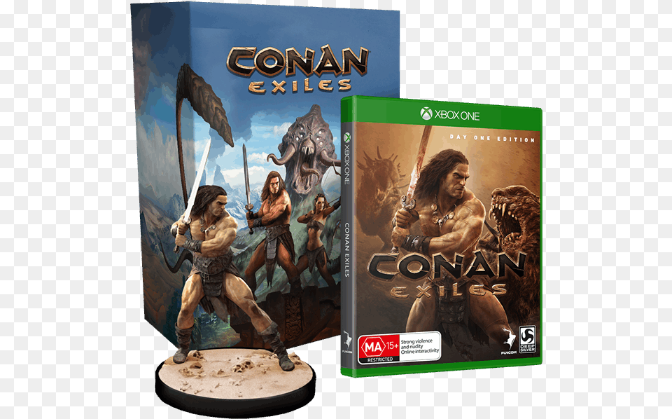 Transparent Conan The Barbarian Conan Exiles Collector39s Edition Xbox, Book, Publication, Adult, Person Free Png