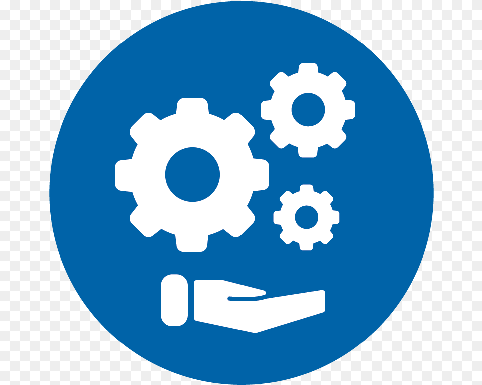 Transparent Concept Icon Blue Gears Icon, Machine, Gear Png Image
