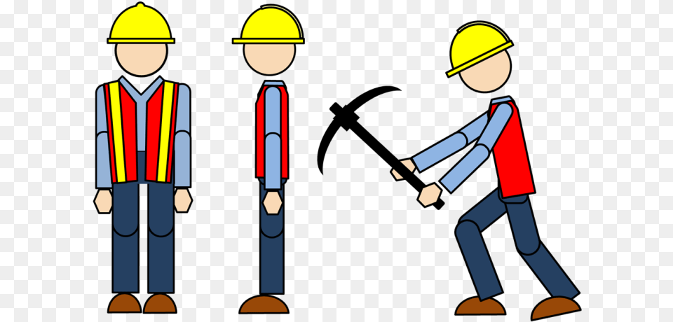 Transparent Construction Worker Clipart, Person, Clothing, Hardhat, Helmet Png Image