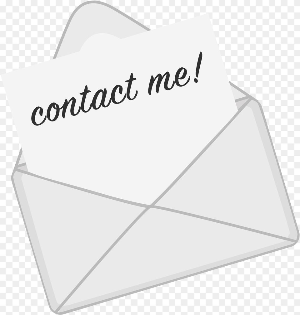 Transparent Contact Me, Envelope, Mail Png Image