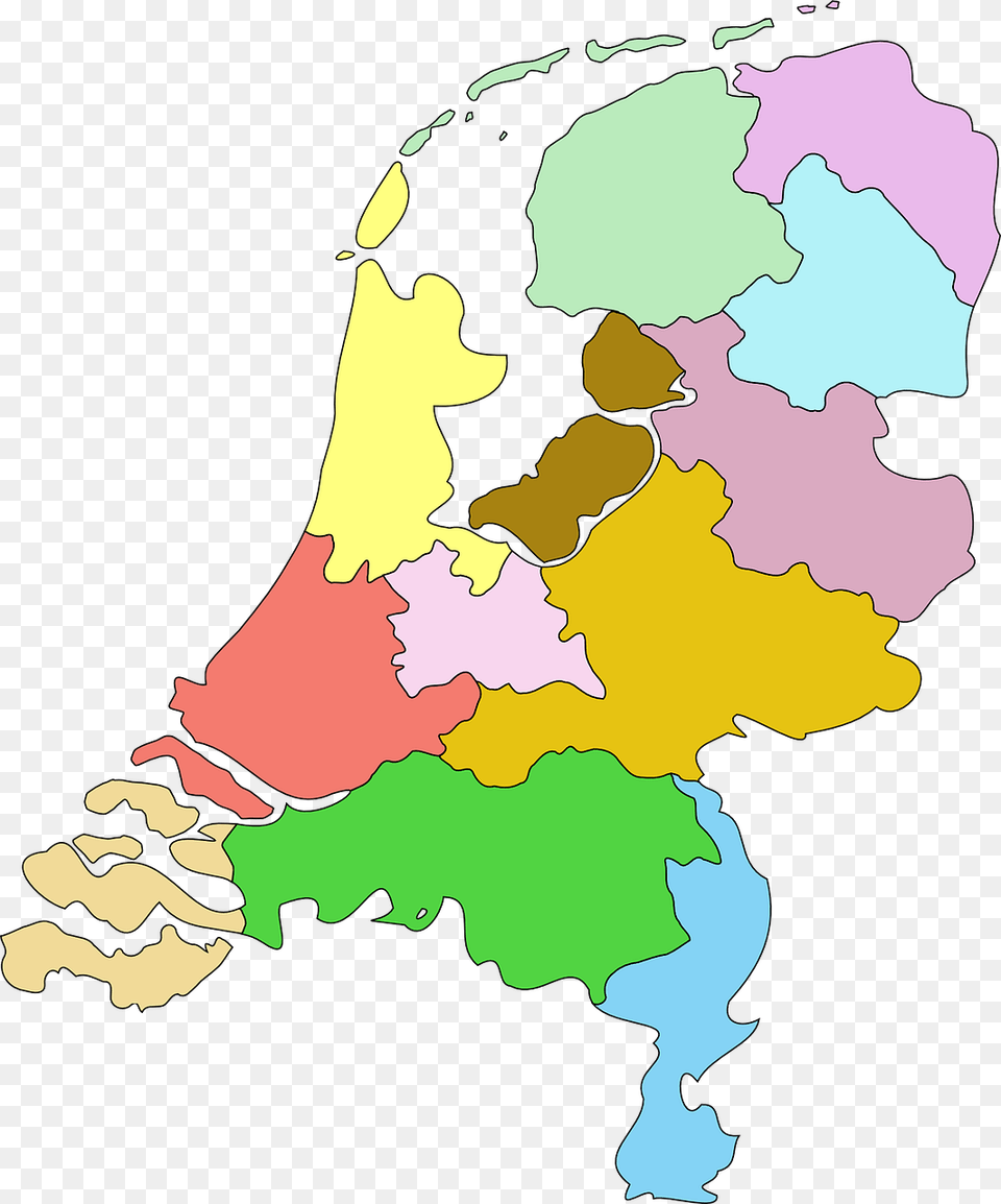 Transparent Continent Nederland, Chart, Map, Plot, Atlas Png Image
