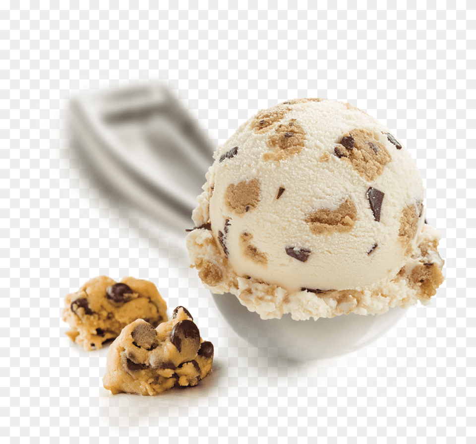 Transparent Cookie Dough Clipart Cookie Dough Ice Cream, Dessert, Food, Ice Cream, Soft Serve Ice Cream Free Png Download