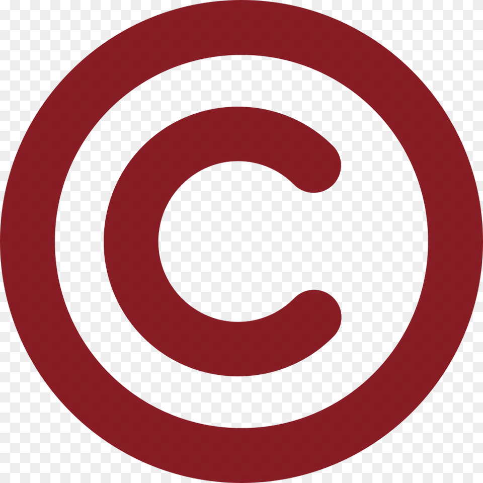 Copyright Icon, Spiral, Coil, Disk, Symbol Free Transparent Png