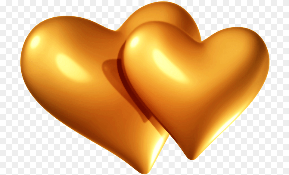 Transparent Corazon Dorado Imagen De Corazon Dorado, Heart, Balloon, Gold Free Png Download