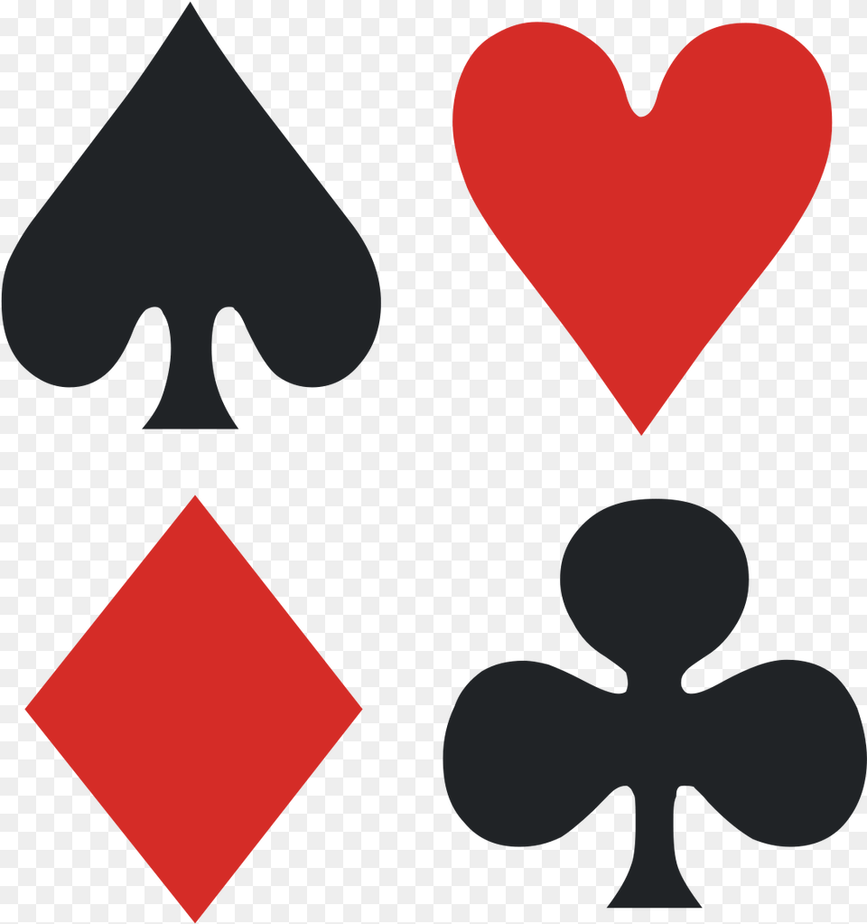 Transparent Corazones Rojos Clubs Spades Diamonds And Hearts Free Png Download