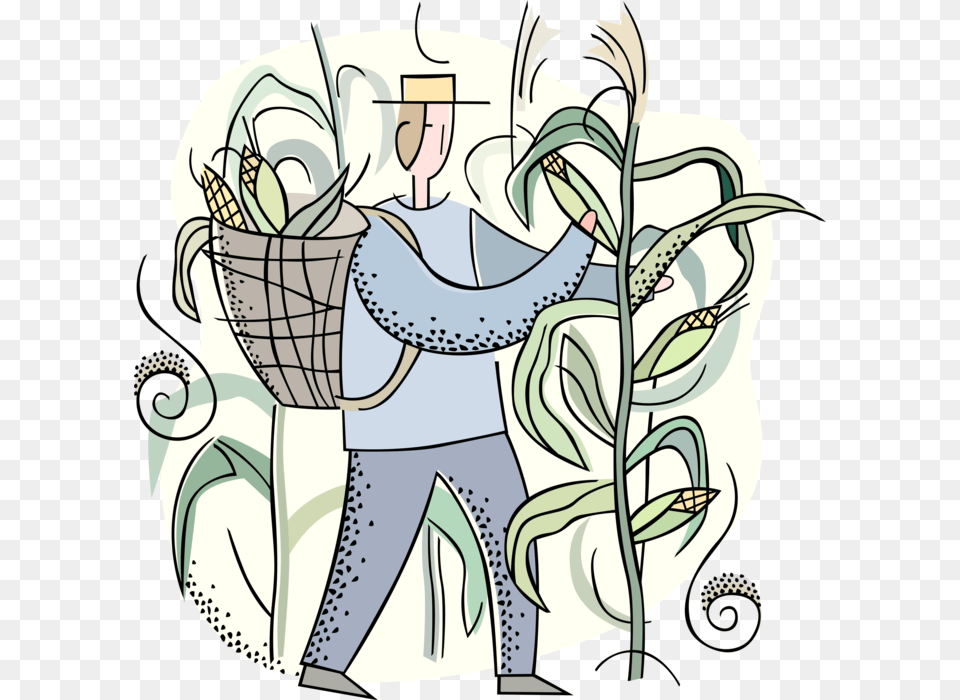 Corn Vector Cartoon, Art, Publication, Comics, Book Free Transparent Png