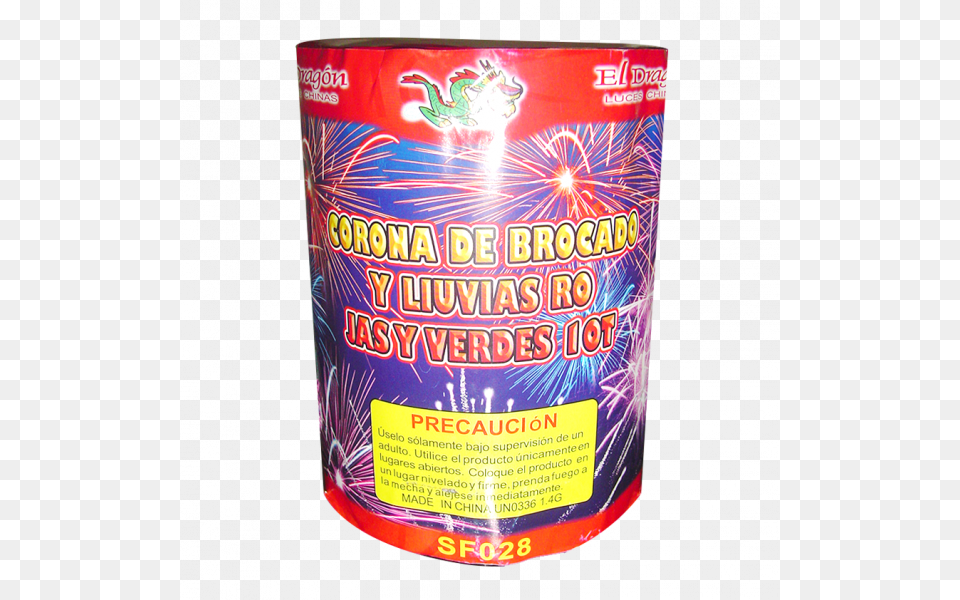 Transparent Corona Dorada, Tin, Can, Fireworks Png Image