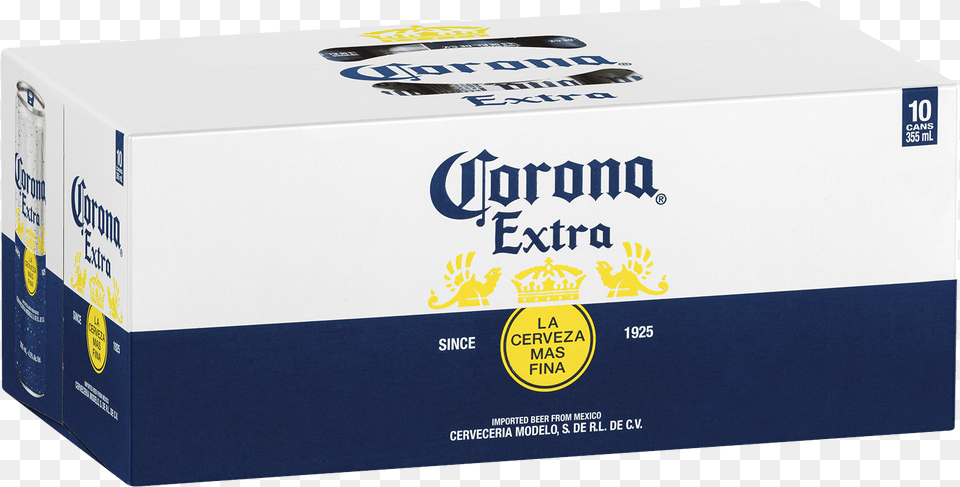 Transparent Corona Extra Logo Corona Extra, Box, Butter, Food, Aircraft Png Image