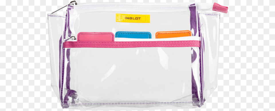 Transparent Cosmetic Bag Colour Inglot Cosmetic Bag, File, Accessories, Handbag Free Png