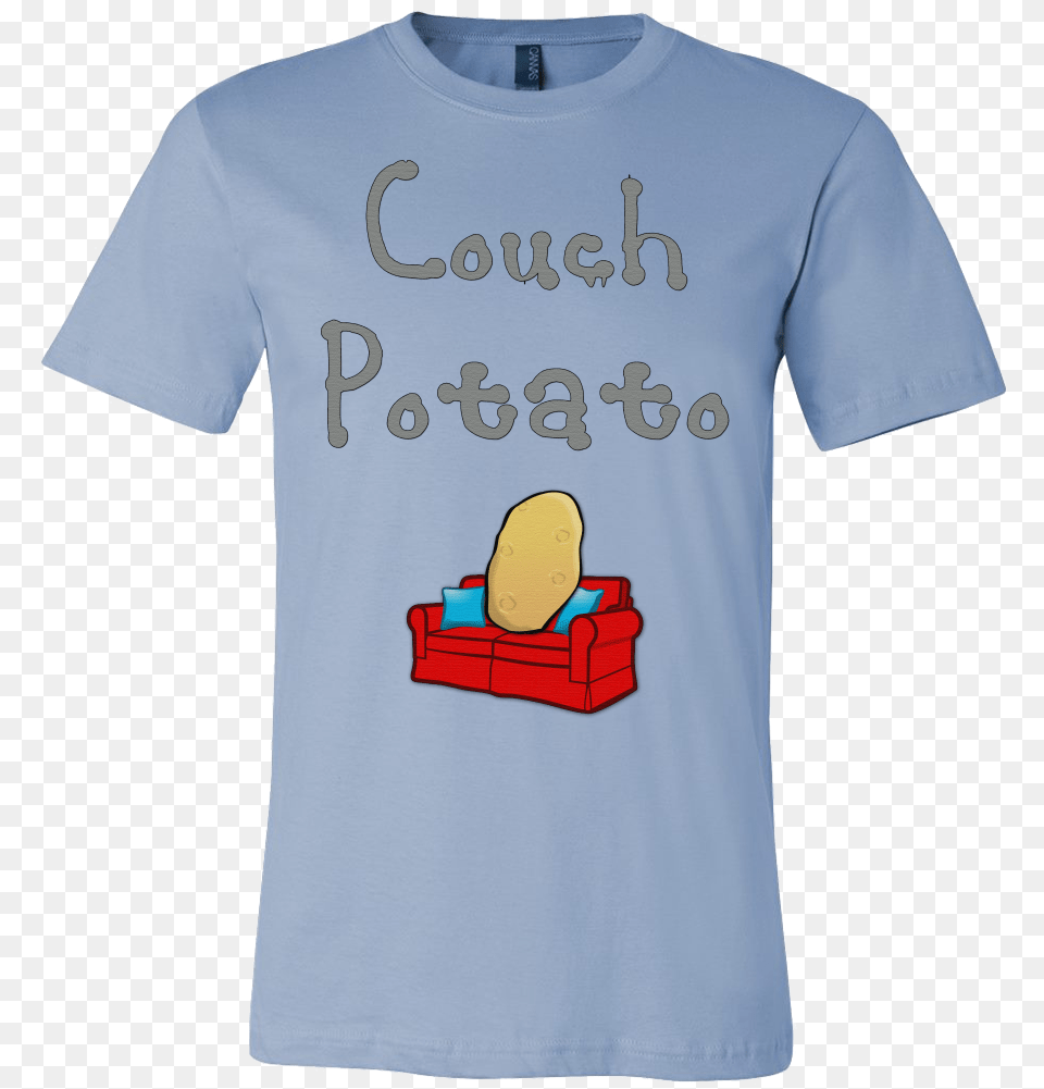 Transparent Couch Potato Bratwurst, Clothing, Shirt, T-shirt Free Png Download