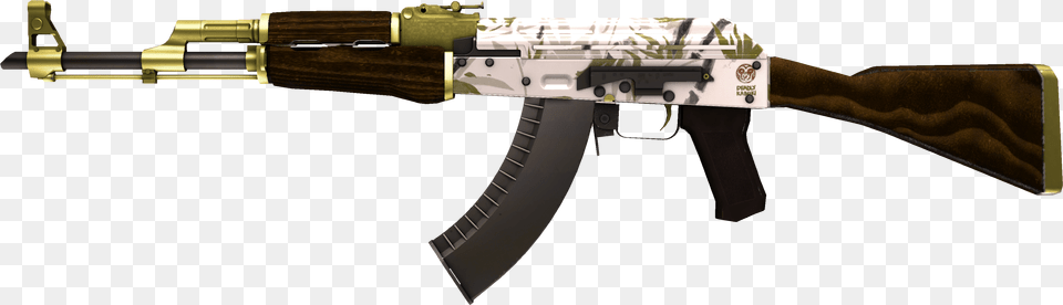 Transparent Counter Strike Go Ak 47 Cs Go, Firearm, Gun, Rifle, Weapon Png Image