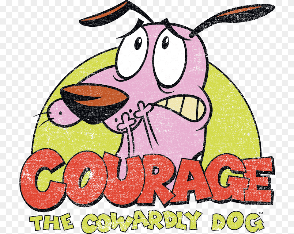 Transparent Courage The Cowardly Dog Courage The Cowardly Dog, Cartoon, Advertisement, Book, Comics Free Png