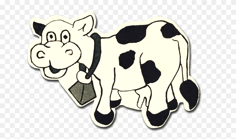 Transparent Cow Clipart Dairy Cow, Animal, Mammal, Livestock, Dairy Cow Free Png