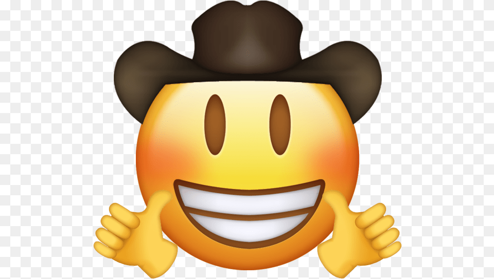 Transparent Cowboy Emoji, Baby, Person, Clothing, Hat Free Png