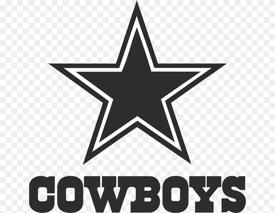 Cowboy Star Dallas Cowboys Logo Printable, Star Symbol, Symbol Free Transparent Png