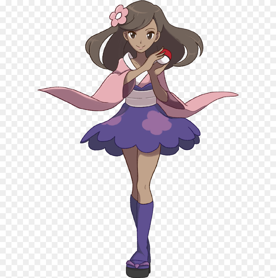 Transparent Crack Pokemon Furisode Girl, Person, Dancing, Leisure Activities, Face Free Png Download