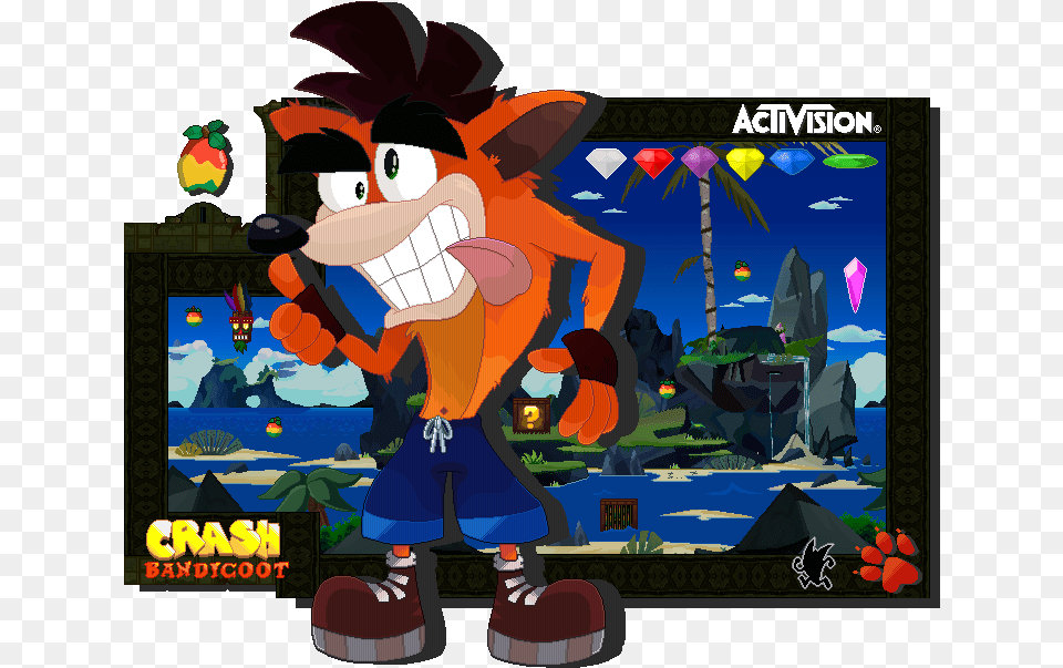 Transparent Crash Bandicoot Woah Activision, Baby, Person Png