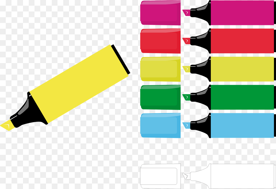 Crayola Highlighter Pen Highlighter Clipart, Marker Free Transparent Png