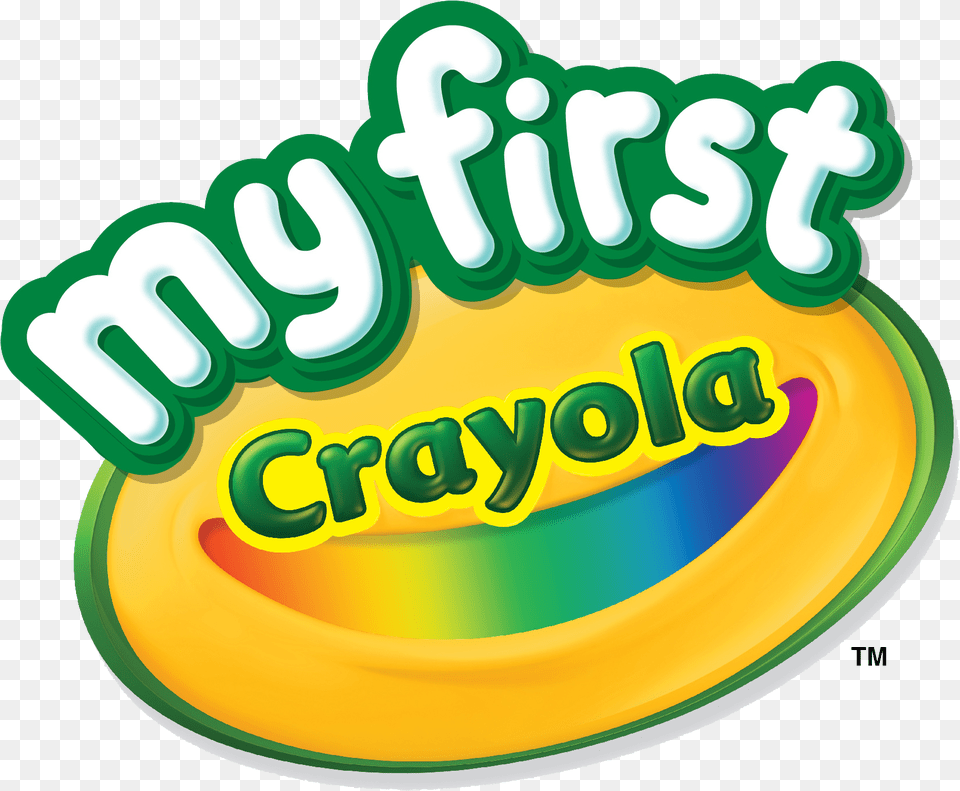 Transparent Crayola Logo My First Crayola Birthday, Birthday Cake, Cake, Cream, Dessert Png Image