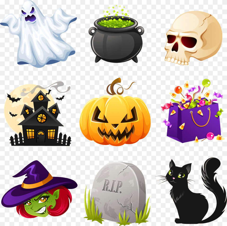 Transparent Creepy Hand Clipart Halloween Scary Ghost Clipart, Festival, Animal, Mammal, Hat Png Image