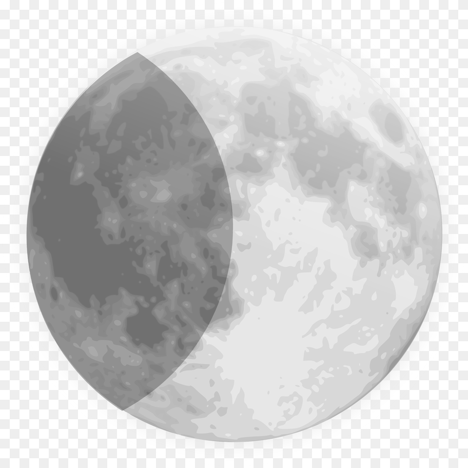 Transparent Creepy Moon Clipart Full Moon, Plate, Astronomy, Nature, Night Png Image