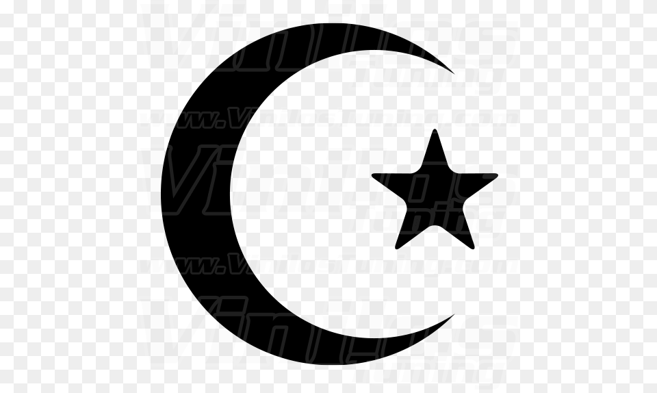 Transparent Crescent Moon Clipart Black And White Sunni And Shiite Symbols, Text, Scoreboard Png Image