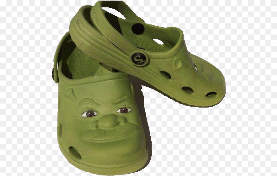 Transparent Croc Clipart Shrek Crocs, Clothing, Footwear, Sandal, Shoe Free Png