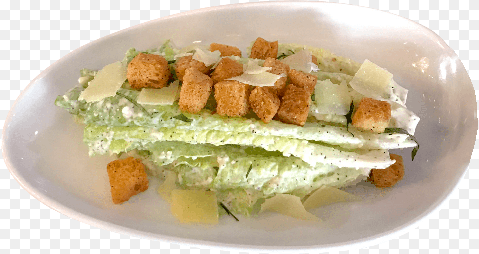 Transparent Croquetas Caesar Salad, Food, Food Presentation, Plate Free Png Download
