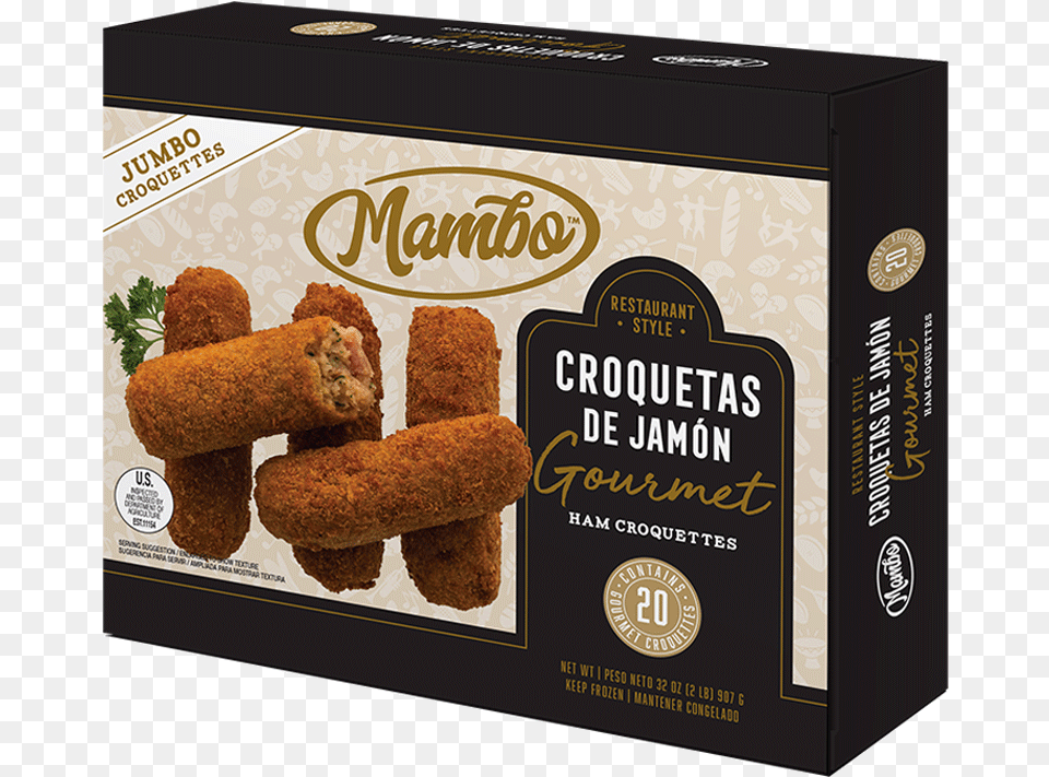 Transparent Croquetas Mambo Croquetas, Food, Fried Chicken Png