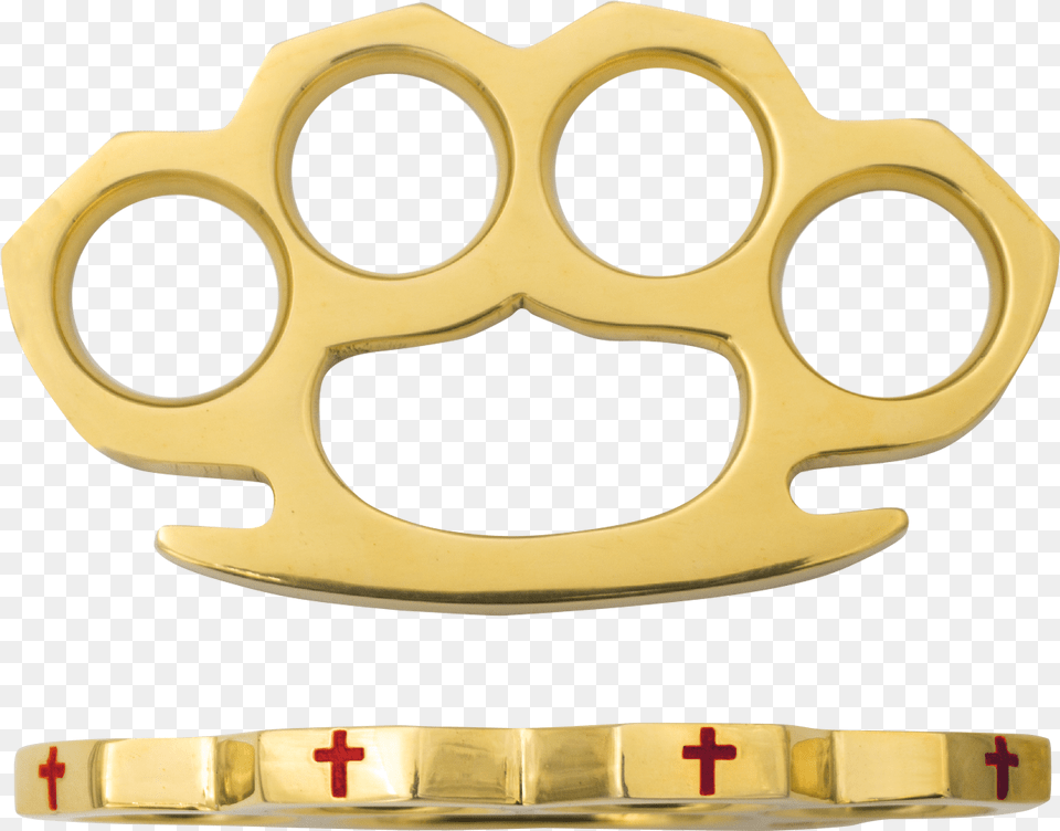 Transparent Cross Design Cross Brass Knuckles, Accessories, Jewelry, Musical Instrument Free Png Download