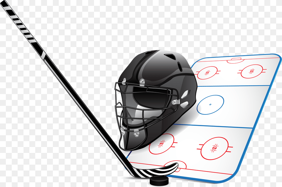 Crossed Hockey Sticks Hockey Stick Helmet And Puck, Sport, Skating, Rink, Ice Hockey Puck Free Transparent Png