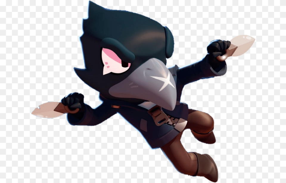 Crow Crow Brawl Stars Baby, Person Free Transparent Png