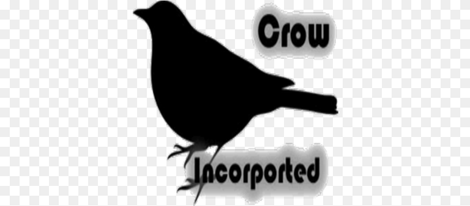 Transparent Crow Inc Logo Roblox Emberizidae, Animal, Bird, Blackbird, Smoke Pipe Png Image