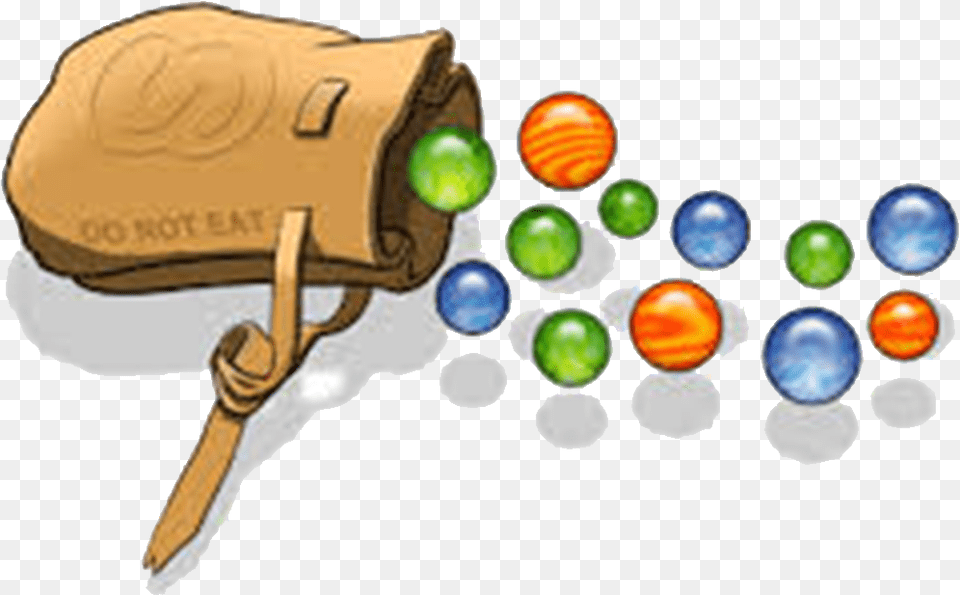 Transparent Crowded Elevator Clipart Bag Of Marbles Clipart, Accessories, Croquet, Sport Free Png