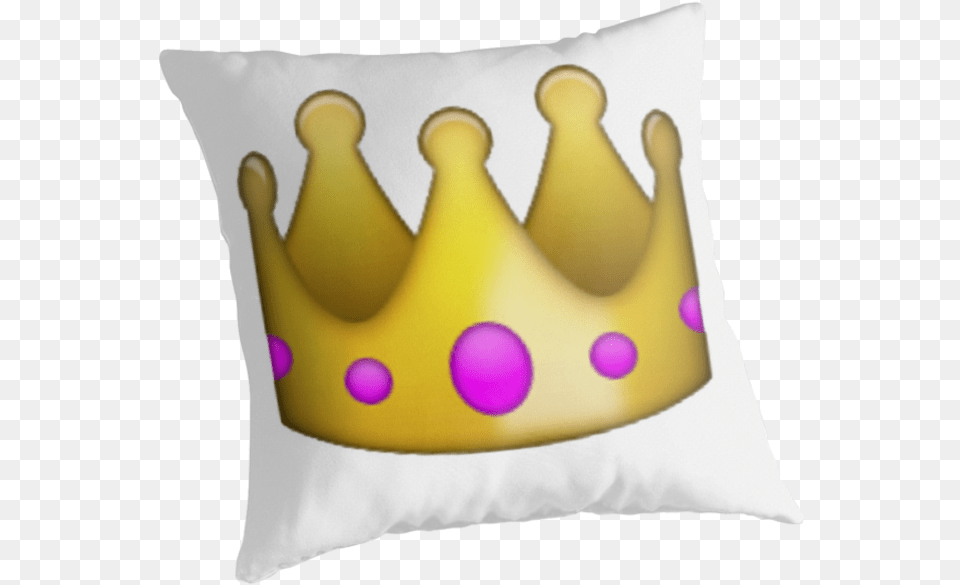 Transparent Crown Emoji Emoji King, Accessories, Jewelry, Home Decor, Cushion Free Png Download