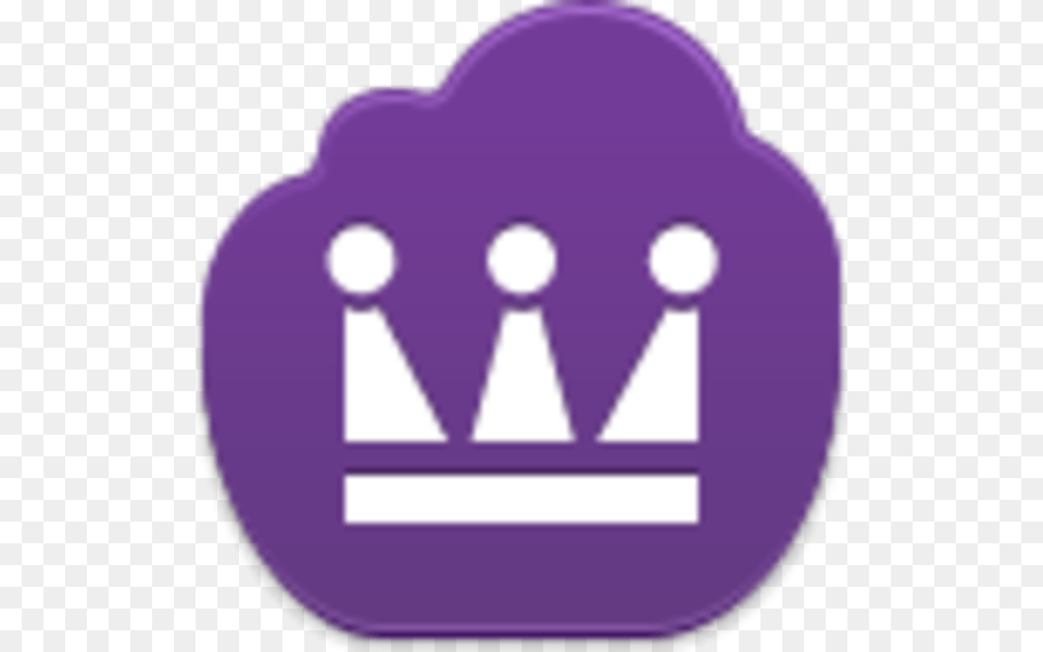 Transparent Crown Icon Facebook, Accessories, Jewelry, Purple, Disk Png