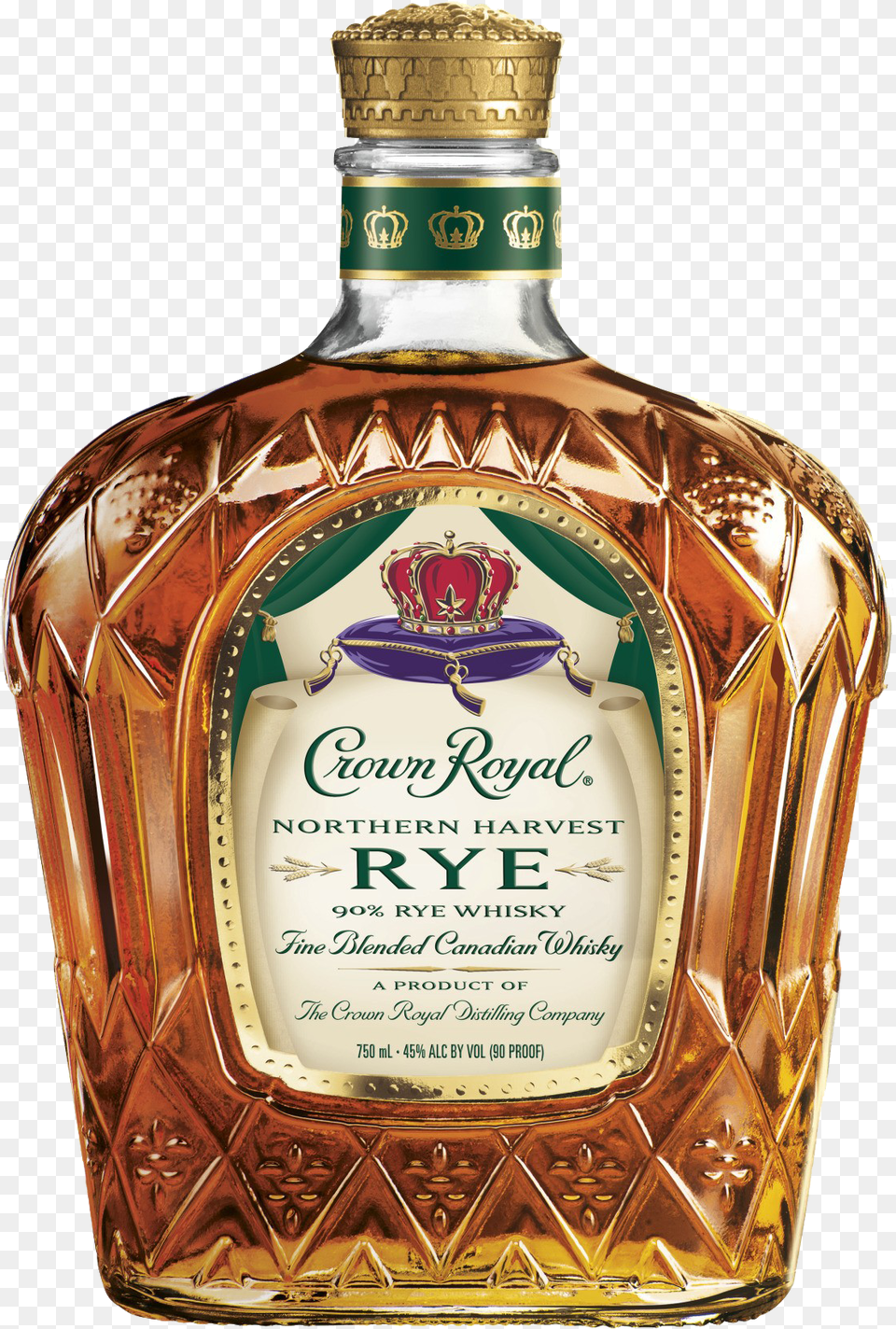 Transparent Crown Royal Logo Crown Royal Rye Whiskey, Alcohol, Beverage, Liquor, Whisky Png Image