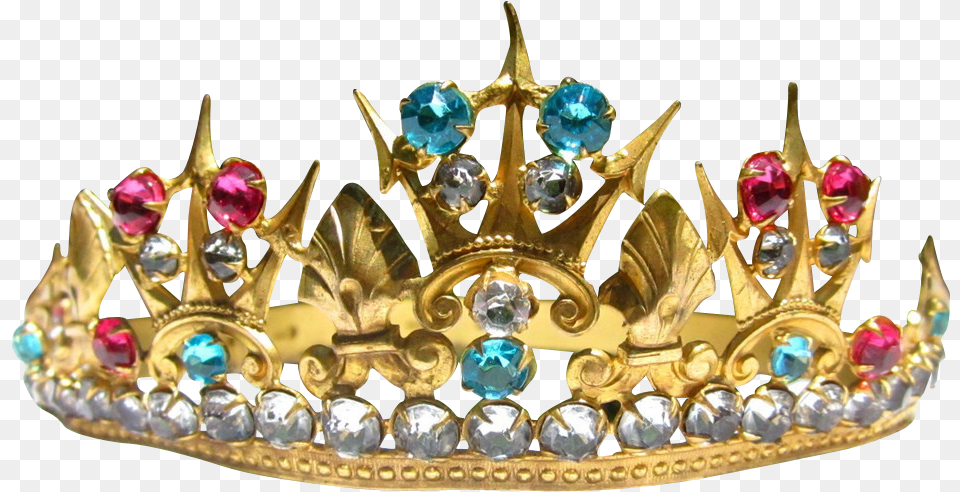 Transparent Crowns Tiara Late 19th Century French Tiara, Accessories, Jewelry, Diamond, Gemstone Png