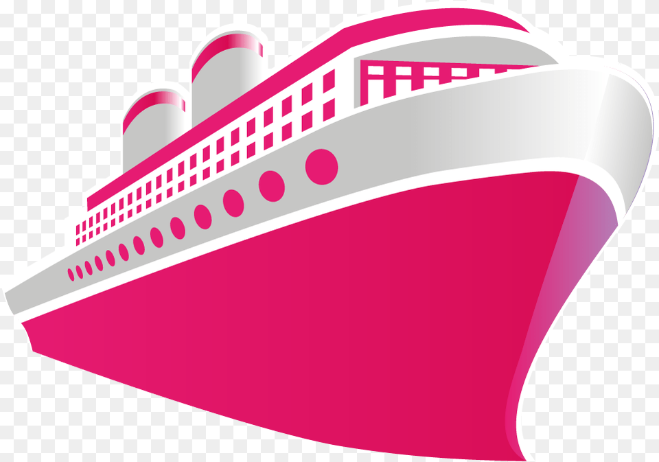 Cruise Ship Pink Cruise Ship Clipart, Appliance, Device, Electrical Device, Steamer Free Transparent Png