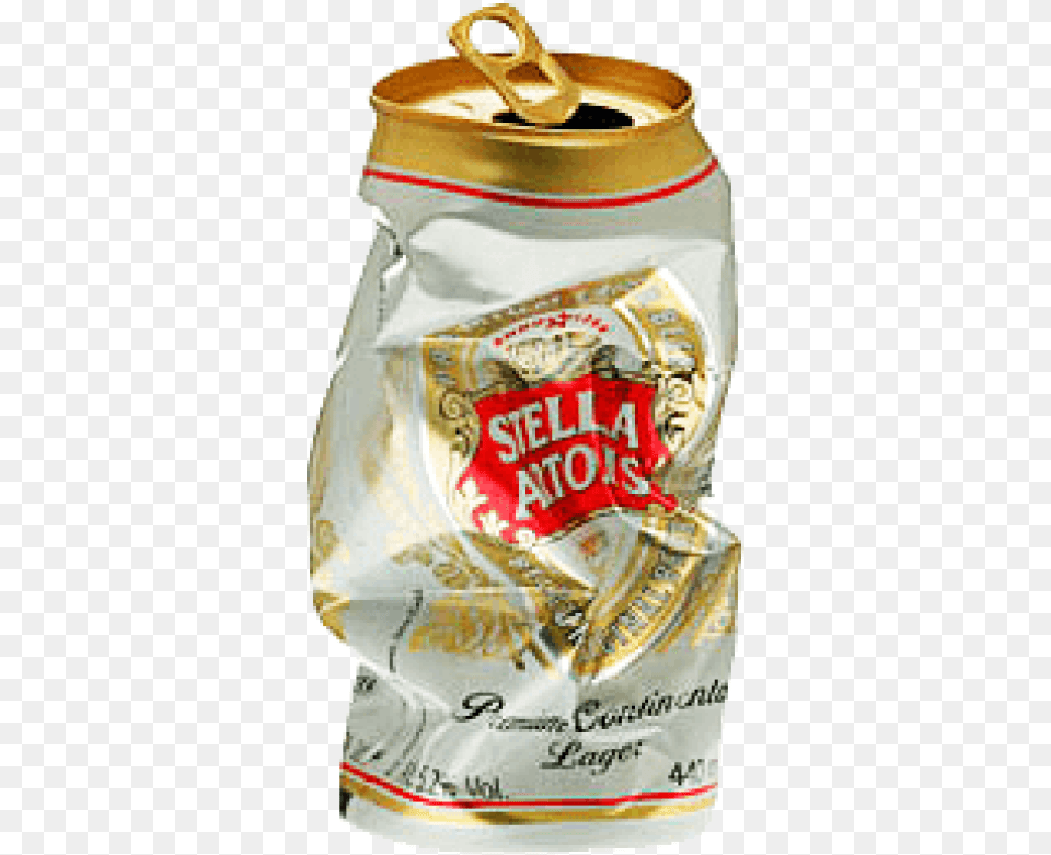 Crushed Beer Can Clipart Crushed Beer Can, Alcohol, Beverage, Lager, Tin Free Transparent Png